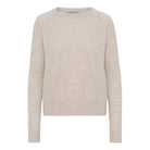 Cashmere round neck sand - Oprydning - Nordic Weaving